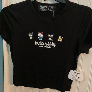 Hello Kitty and Friends Graphic Crop Top